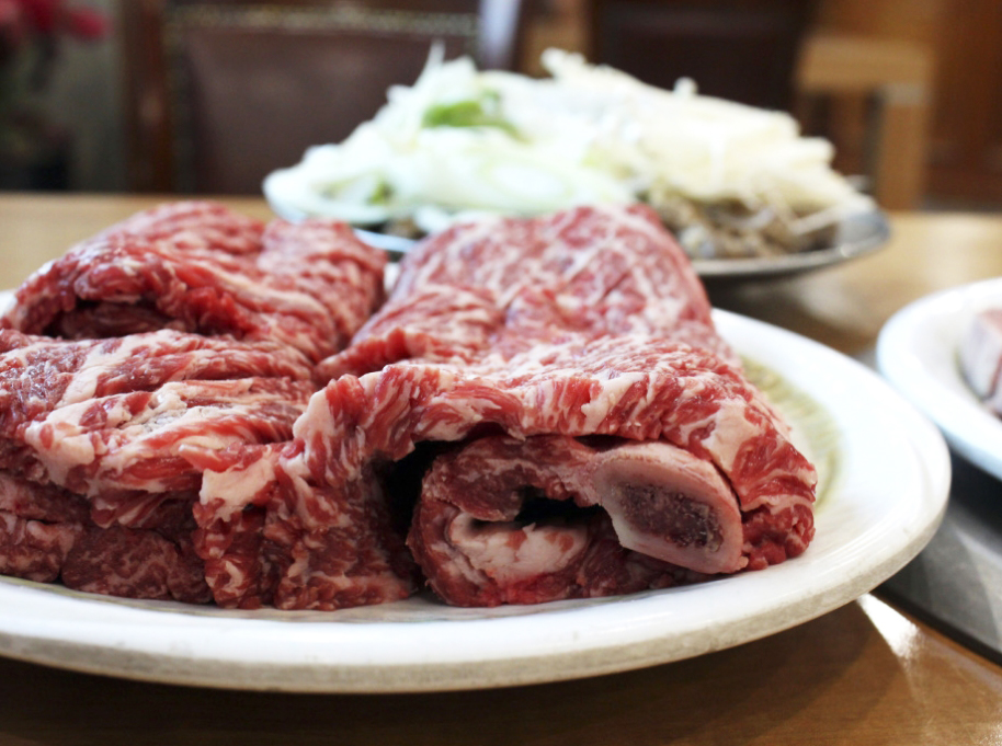 한우 생갈비