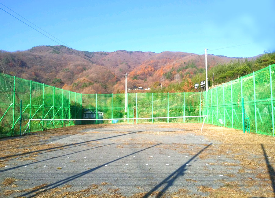 배구ㆍ족구장 완비!