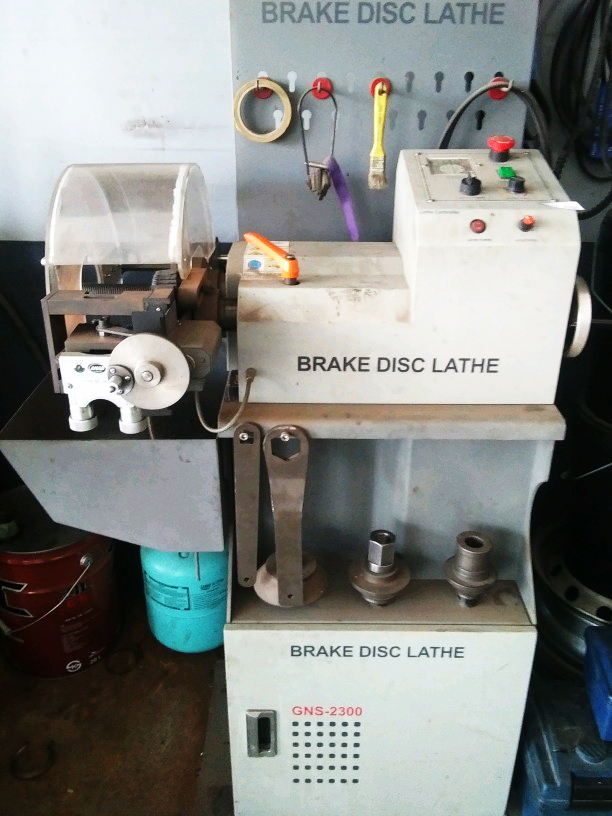 브레이크 디스크 연막 가능