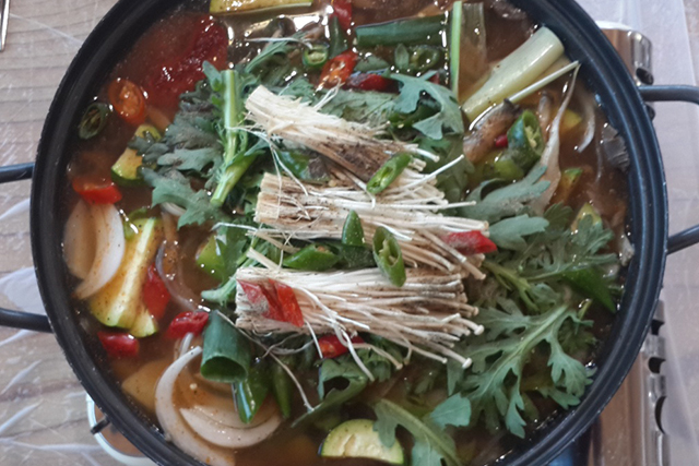≪ 자연산버섯찌개 ≫