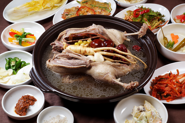 한방닭백숙