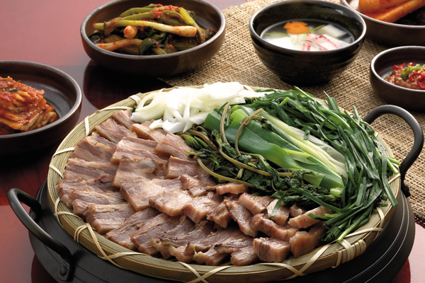흑염소수육
