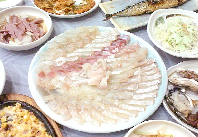한산도횟집 이미지