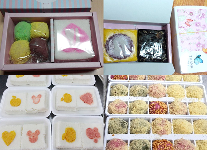 돌, 백일떡, 수능합격떡(답례품)