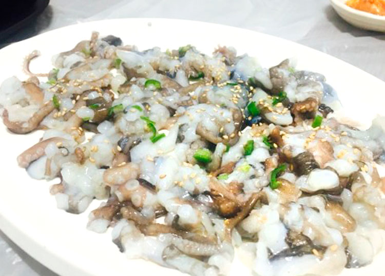 산낙지