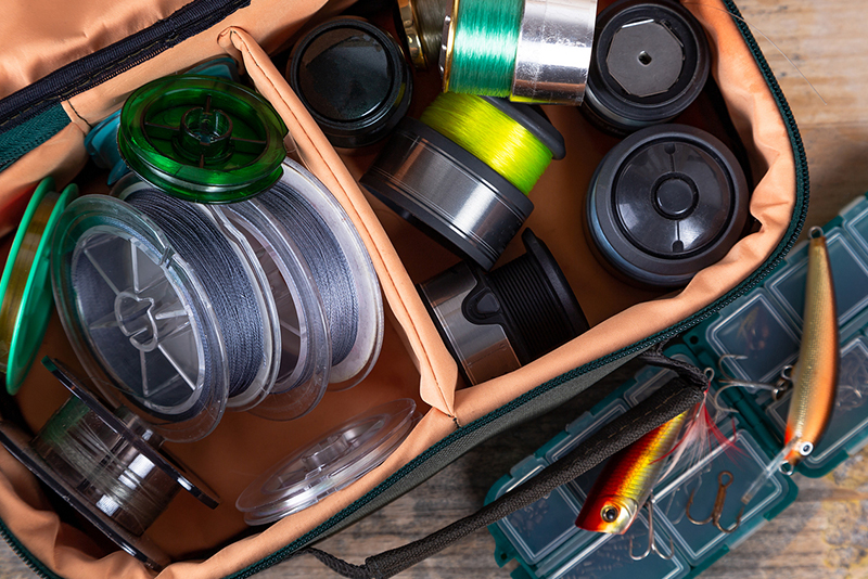 각종 낚시용품 판매