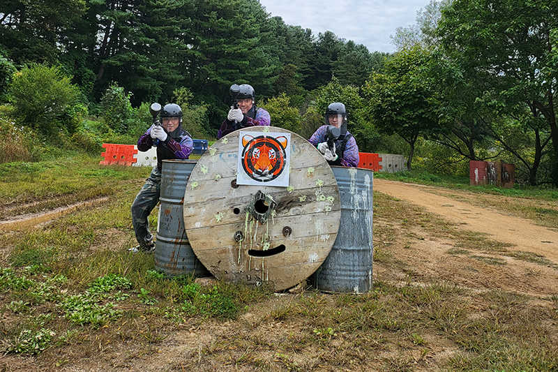 페인트 사격(과녁 맞추기)