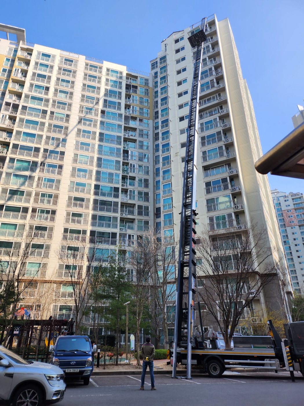 21층 고층입니다