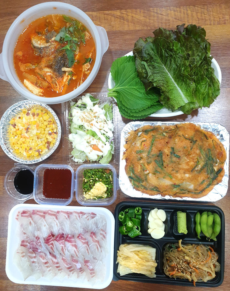배달 감성돔회