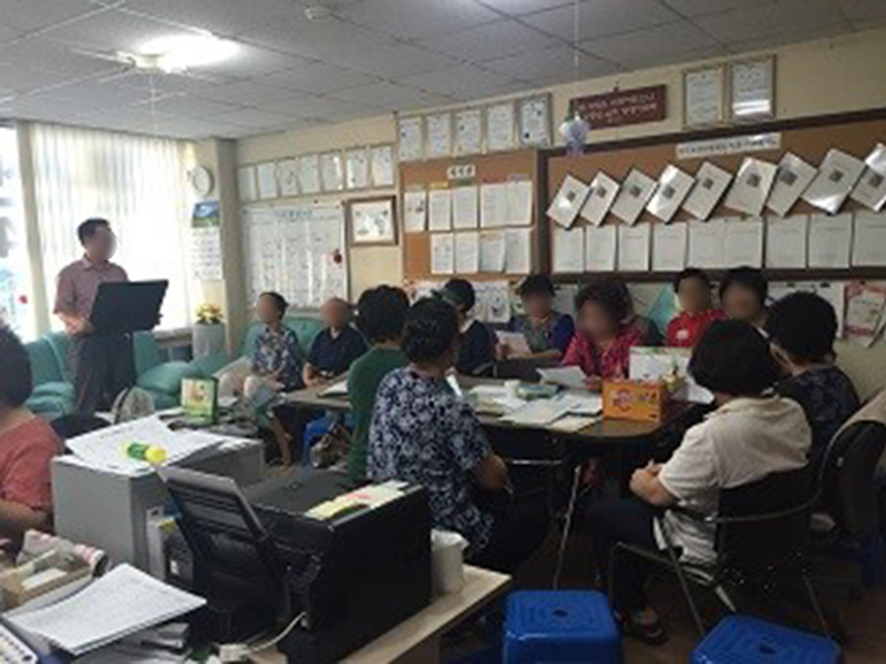 노인 장기요양 급여 서비스 상담