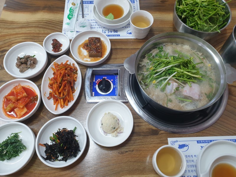 복해장국 지리/된장/매운탕