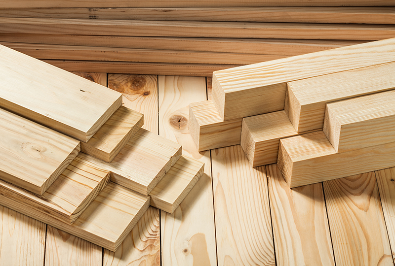 목재, 시멘트, PVC자재, 와이어메쉬, 방부목 등 