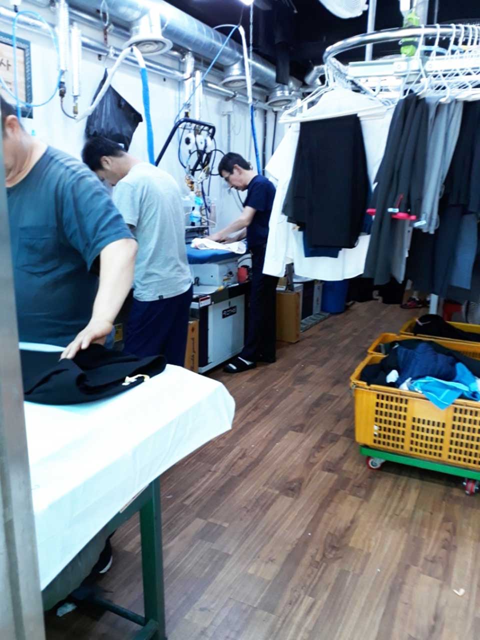 깔끔한 세탁! 수선이 어려운 의류도 안심!