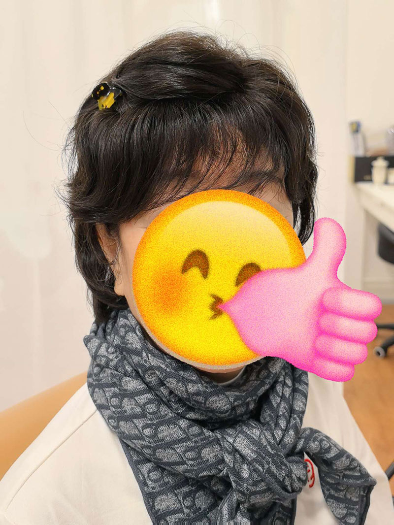 여성 자연스러운 헤어스타일