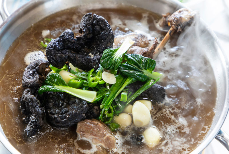 토종 한방 백숙
