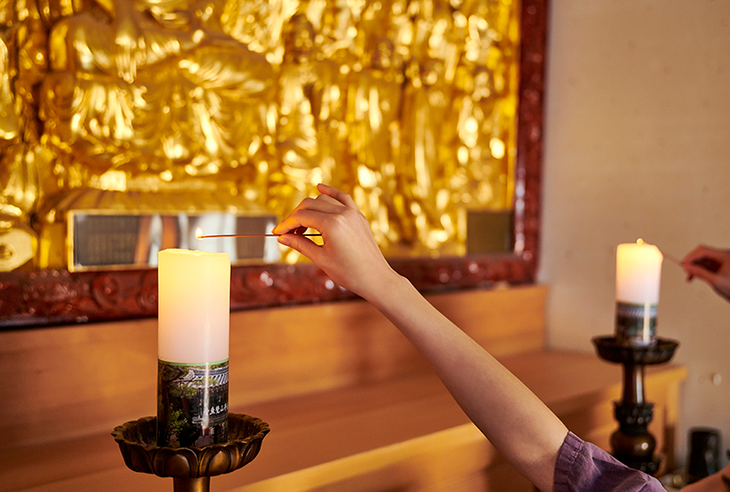 매월 보름 인등기도 